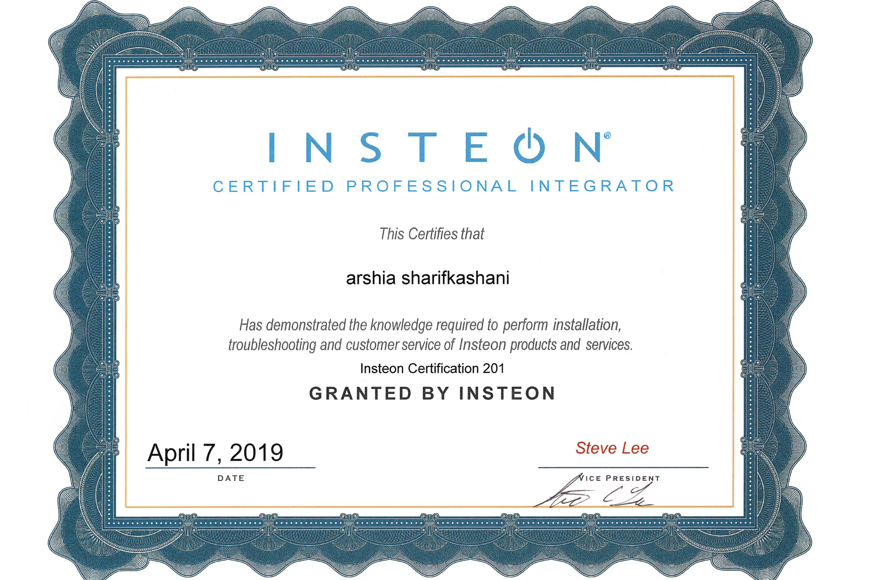 certified professional integrator